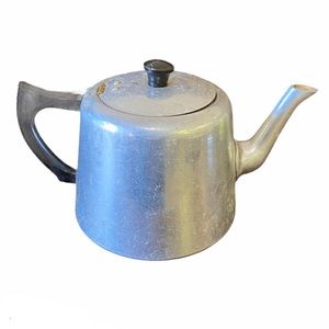 Vintage Swan Aluminum Tea Kettle